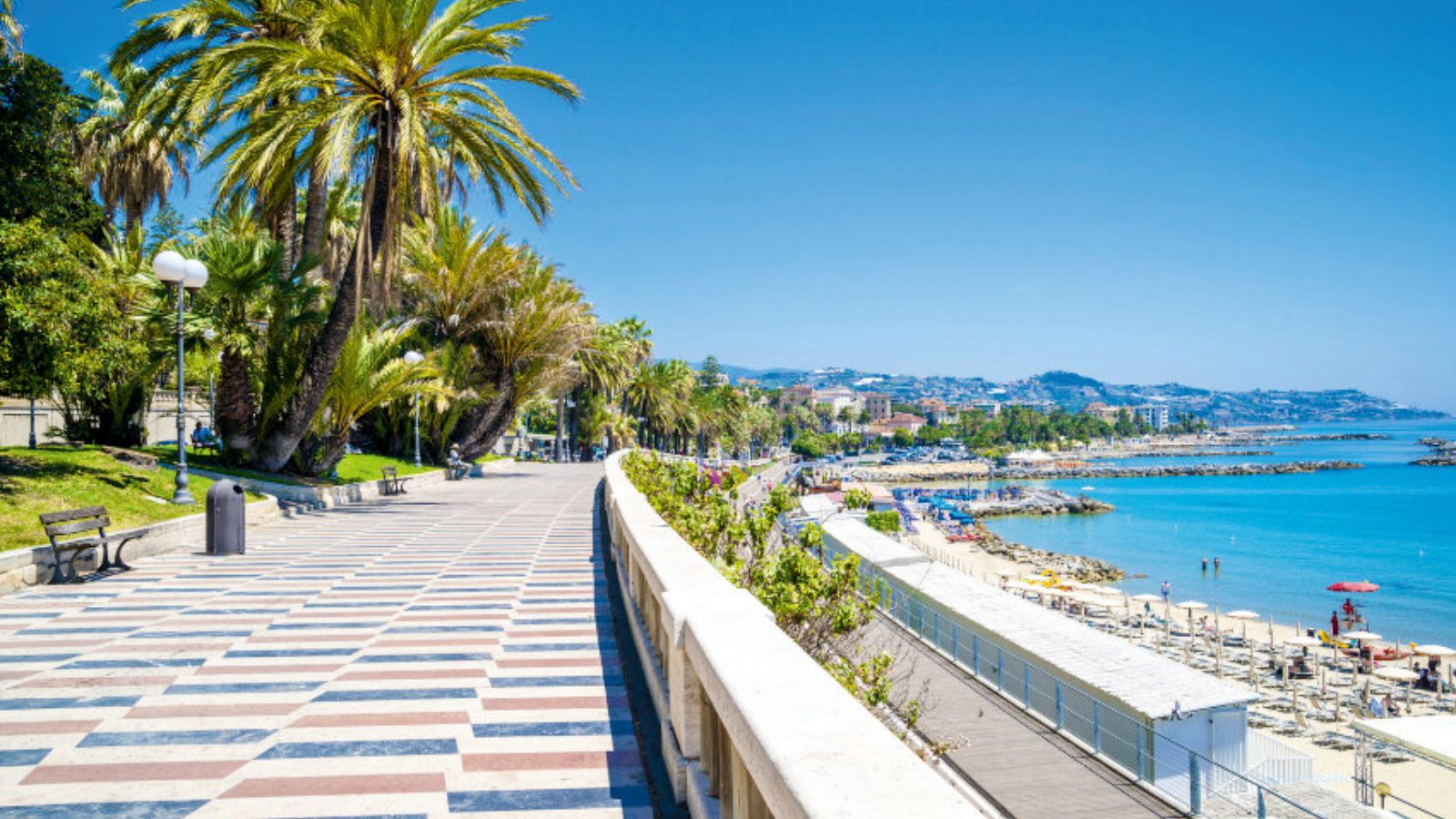 L'Italie : Vintimille et San Remo