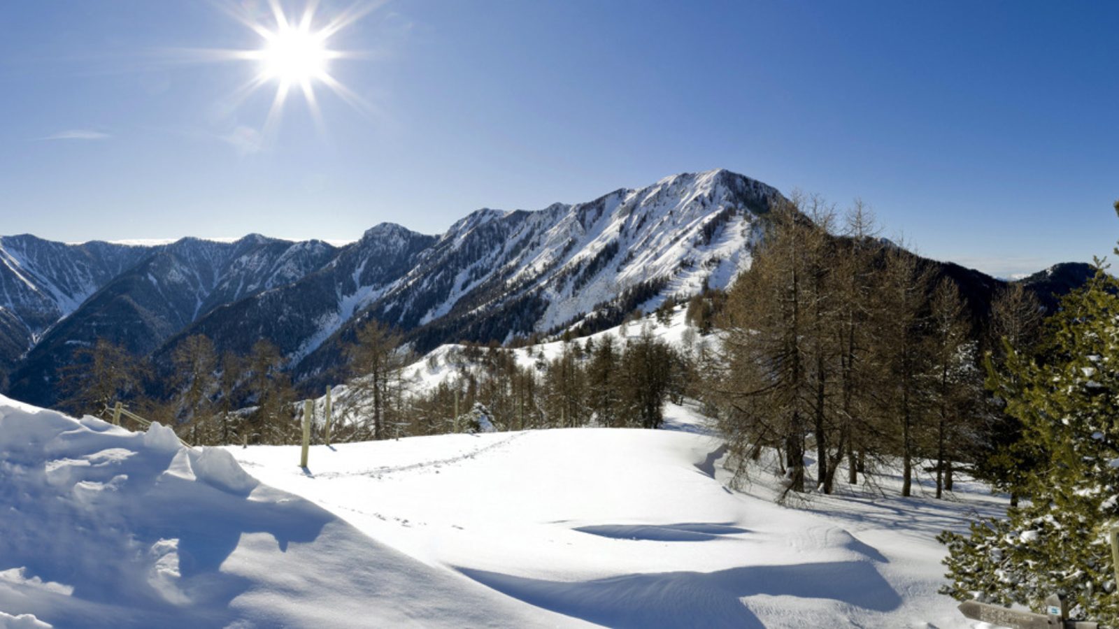 Transfert vers La Colmiane, station de ski