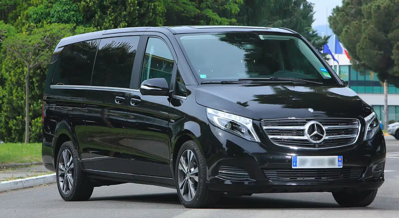 Van luxe VTC Cannes – Mercedes Classe V